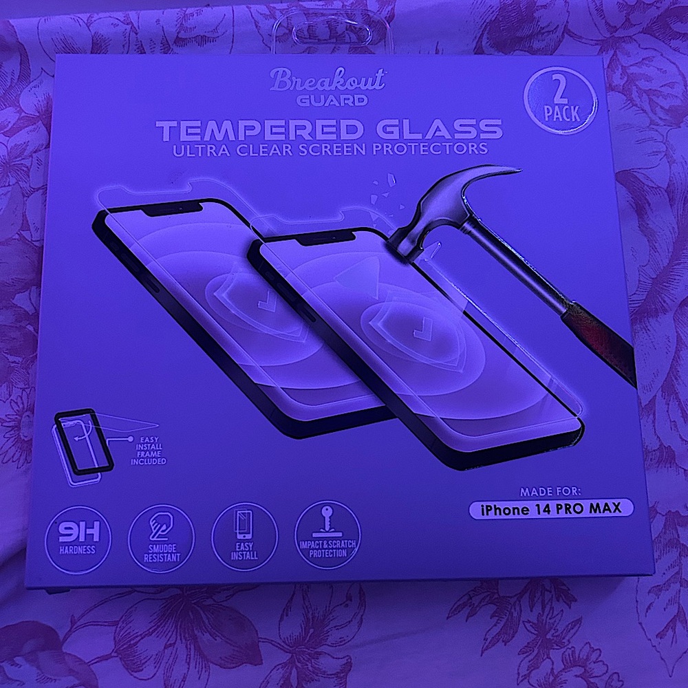 MagSafe IPhone 14 Pro Max phone case and screen protectors